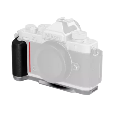 SmallRig 5706 L-Shaped Mount Plate with Silicone Handle for Nikon Z f, silver
