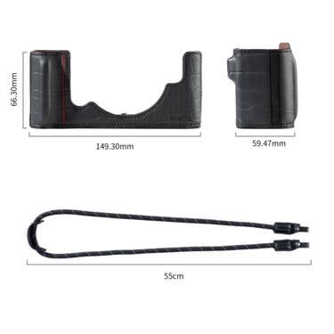 SmallRig 5095 Leather Case Kit for Nikon Z f (black)